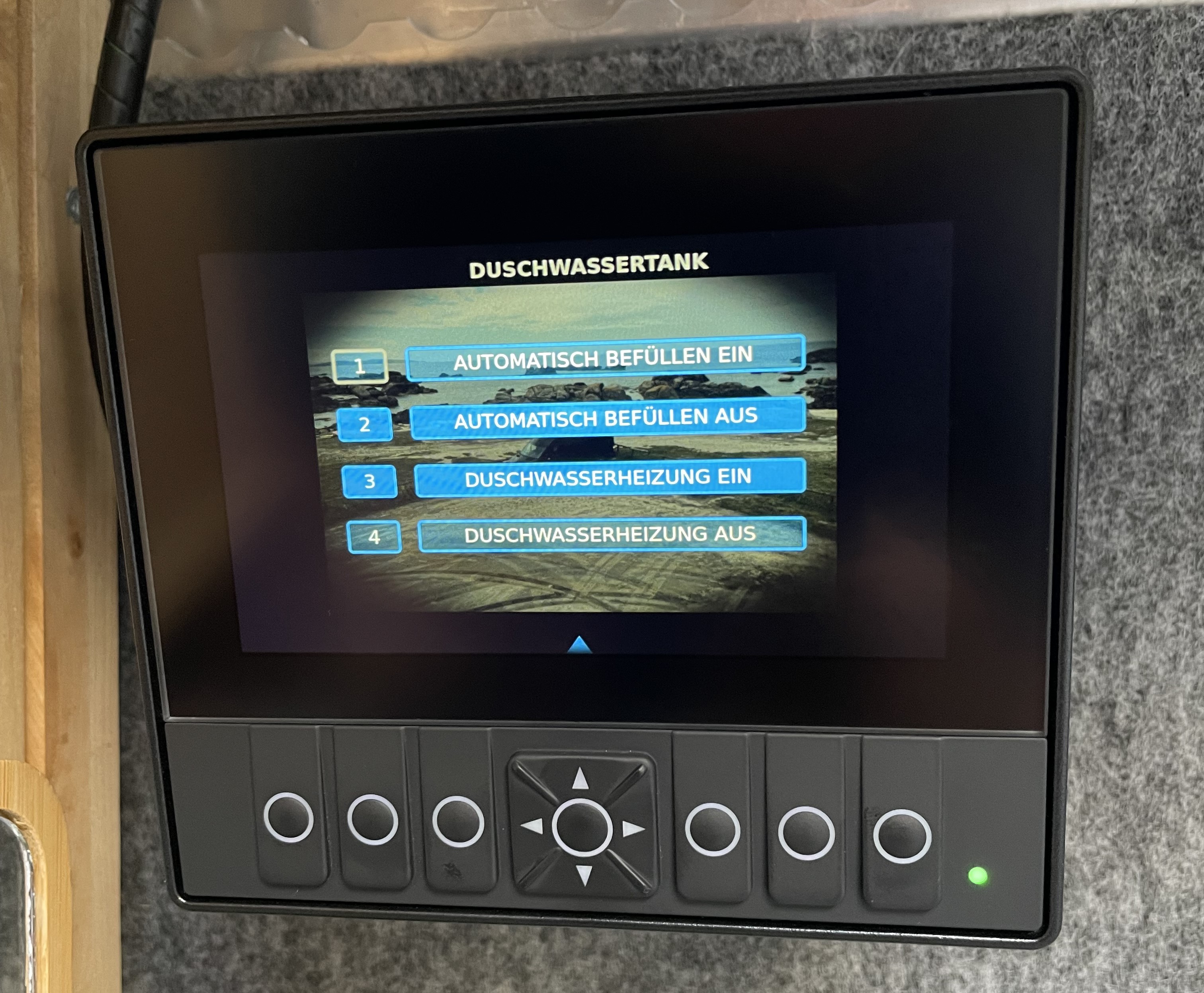 Schnelleinstellungen und Schnellzugriff am Display