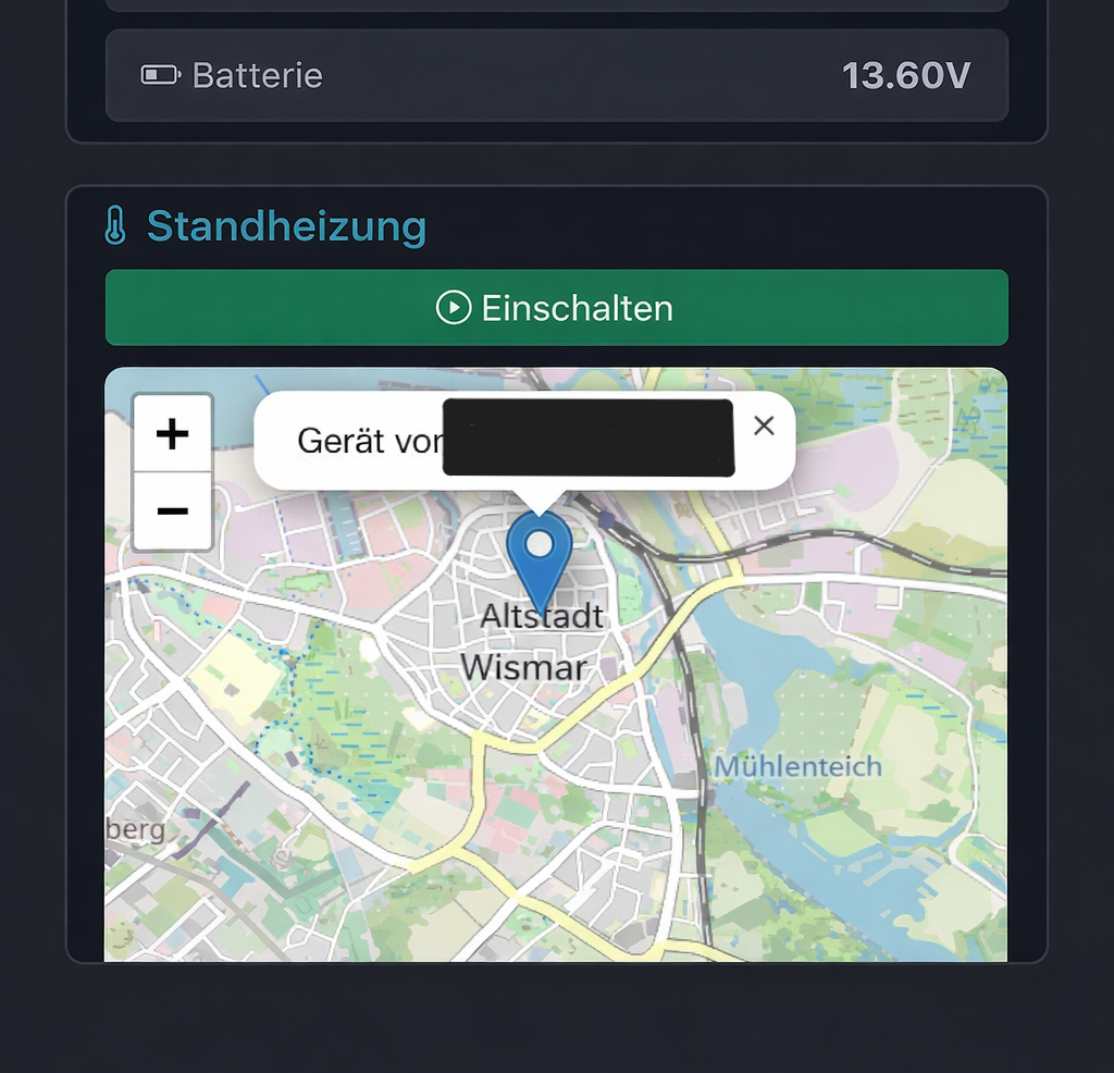 IoT GPS und Remote