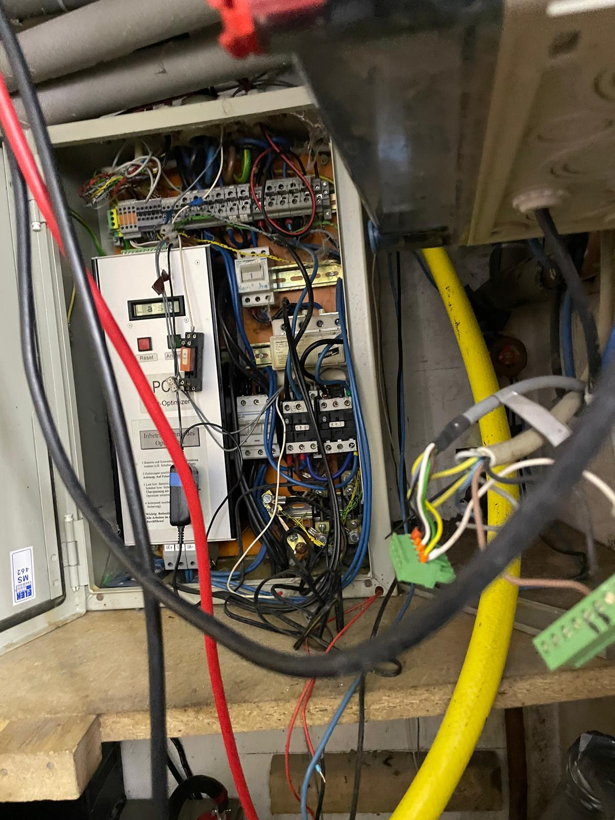 PV-Anlage vor dem Umbau