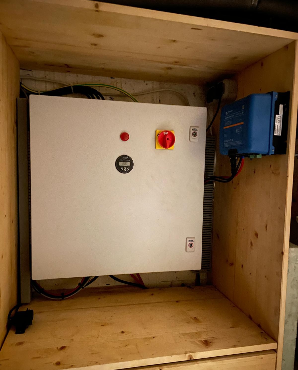 System nach Umbau und Hardware-Integration